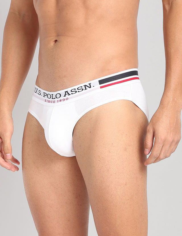 U.S. Polo Assn. | Underwear Pack of 2 | S | Briefs | I006 | White