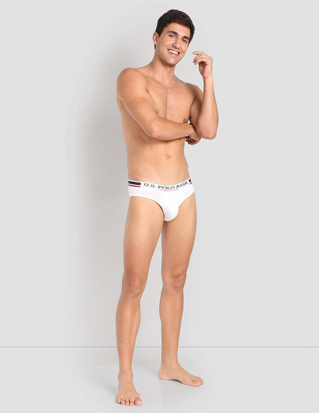 U.S. Polo Assn. | Underwear Pack of 2 | S | Briefs | I006 | White