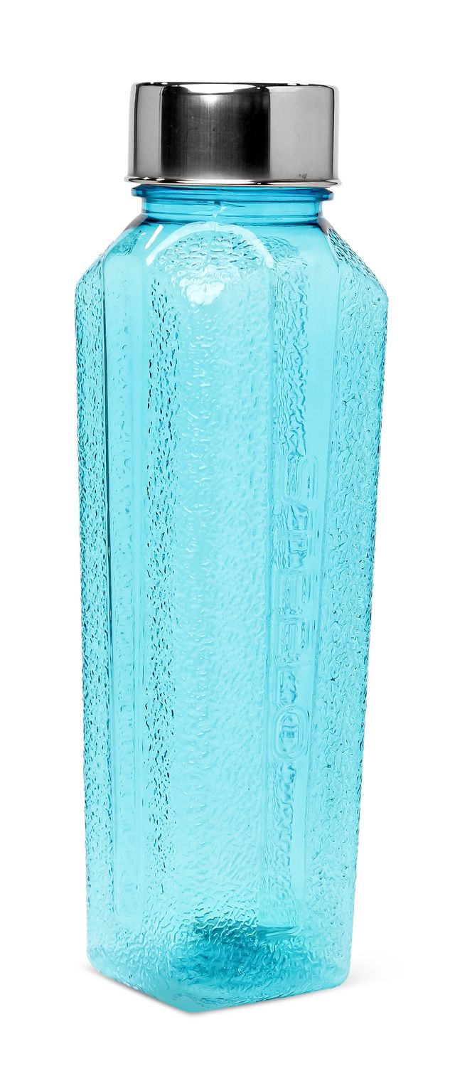 Steelo Mini Squarish Bottle - 500 Ml (Assorted Colours)