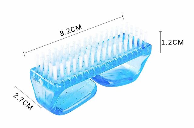 Handle Grip Nail Brush ( Set Of 3 )