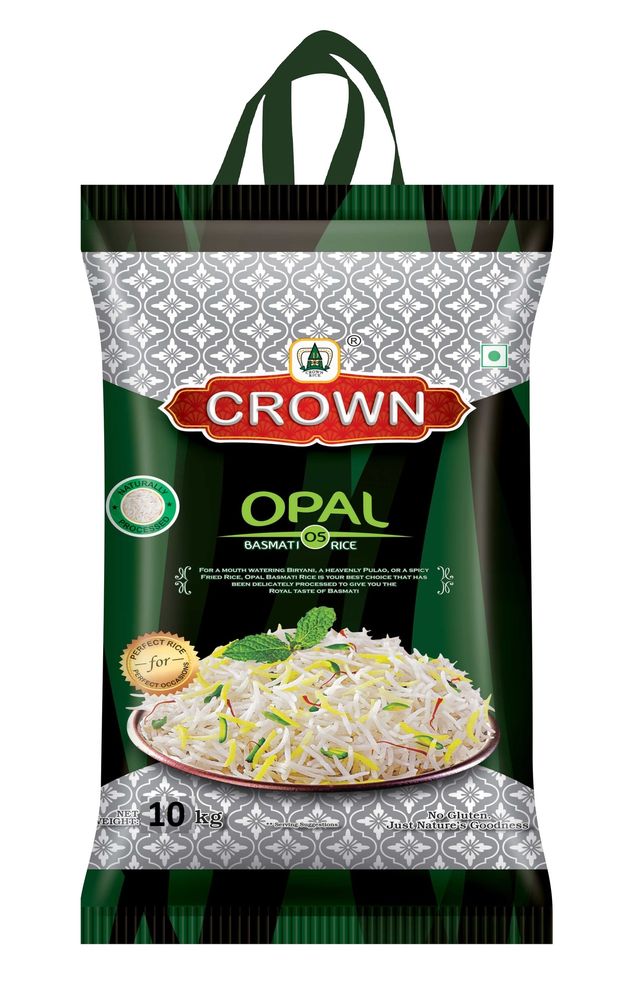 Crown Medium Basmati RicePolished