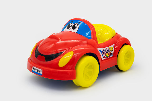 Toybharat Push N Go Sam Car | Exciting Birthday Gift for Kids - Multicolour