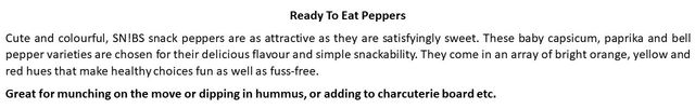Snack Peppers