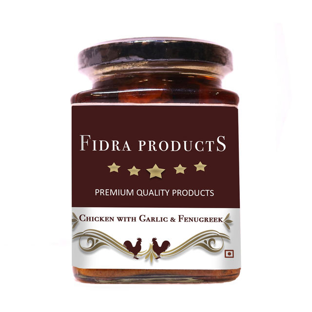 Fidra Chicken with Garlic & Fenugreek Pickle
