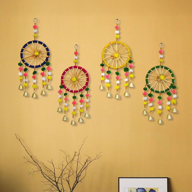 Mad Over Print Small Wheel Latkan | Set of 2