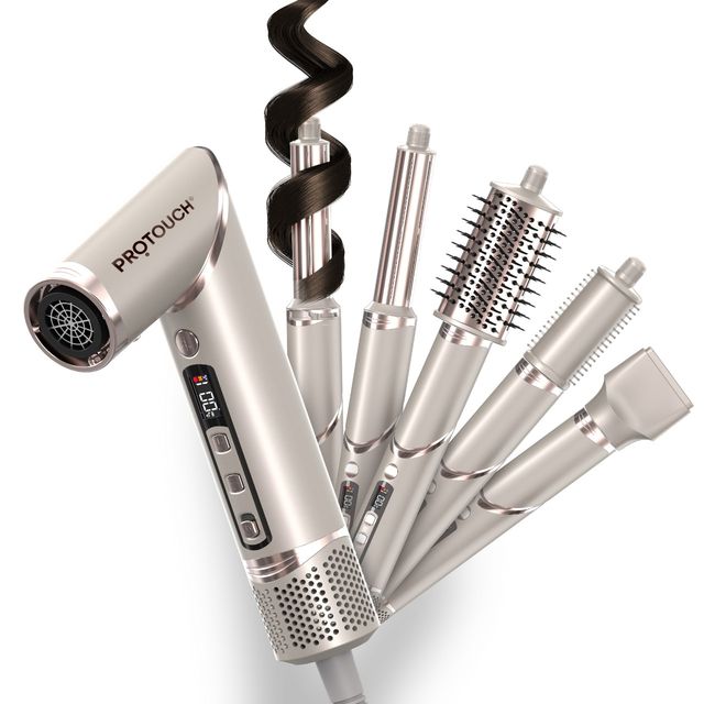Protouch Airshot, All In 1 Hair Multi-Styler - Curl, Smooth, Dry, Blow, Volume