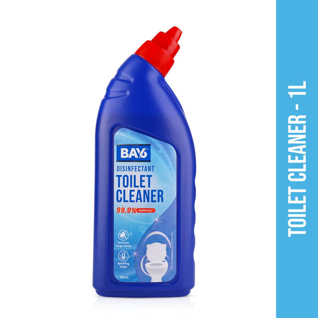 Bay6 Disinfectant Toilet Cleaner 1L, Pack of 3