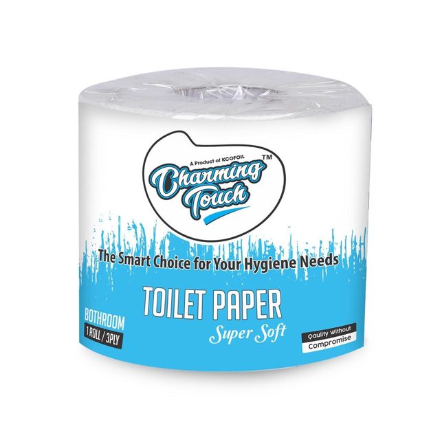 Charming Touch 3 Ply Toilet Roll | Pack 1 - 300 Pulls
