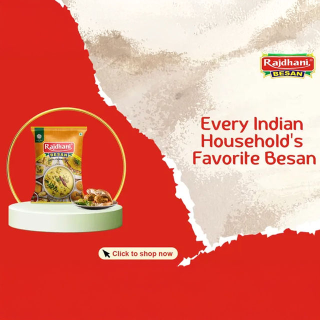 Rajdhani Besan(500gms) & Catch Dhania Powder(200gms) Combo