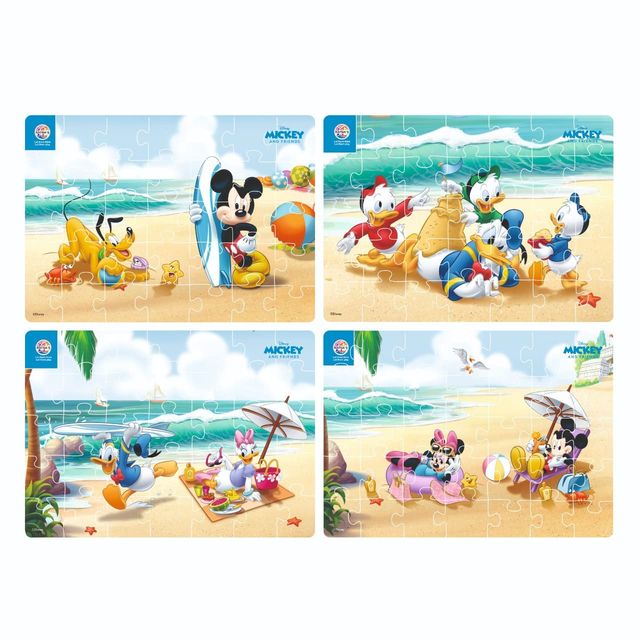 Ratna's 4In1 Mickey & Friends Jigsaw