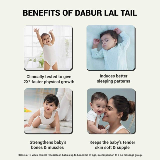 Dabur Baby Lal Tail Oil For Kids | 0 - 5 years