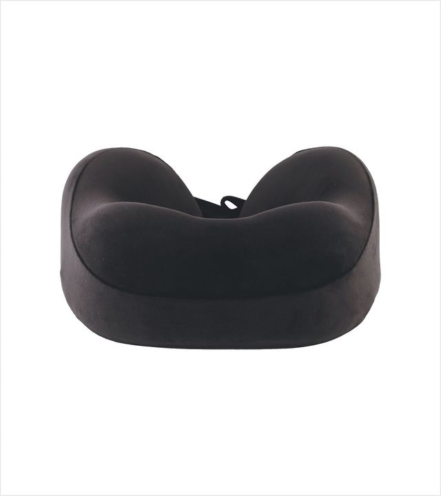 Travel Blue Unisex Solid Memory Foam Neck Pillow | Black - One Size