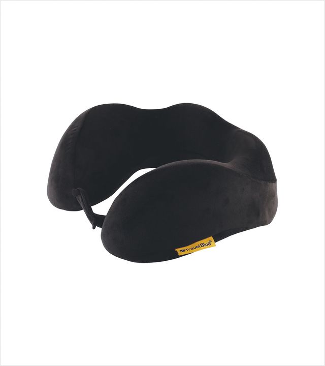 Travel Blue Unisex Solid Memory Foam Neck Pillow | Black - One Size