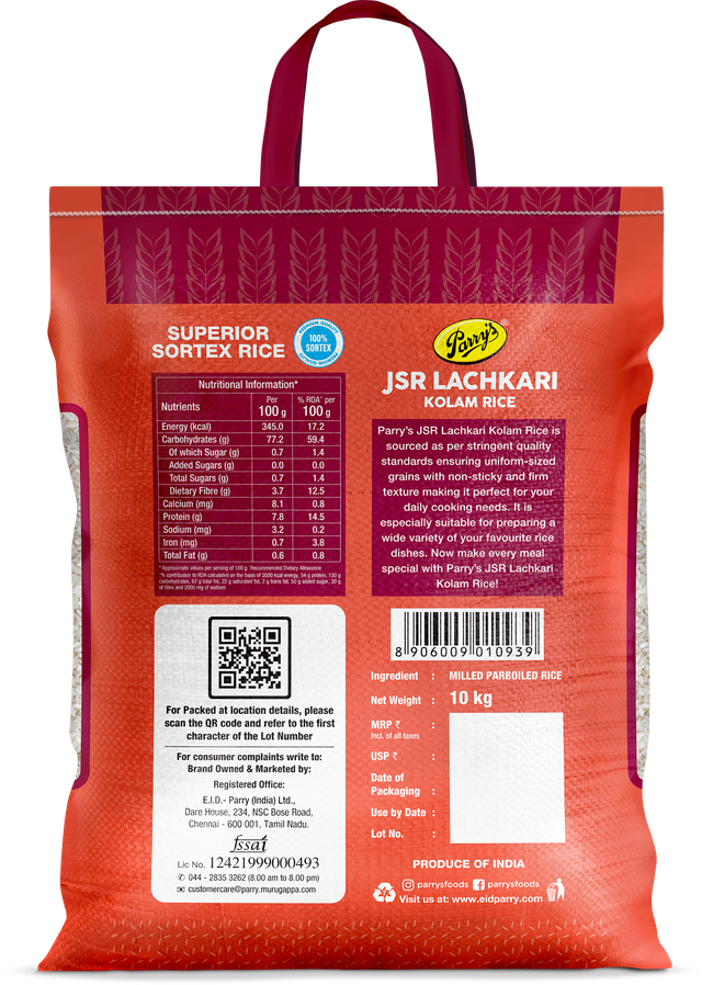 Parry's Jsr Lachkari Kolam Rice