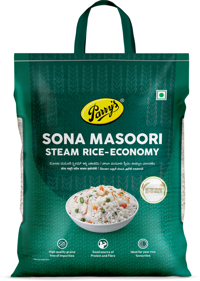 Parry's Sona Masoori Steam Rice Economy