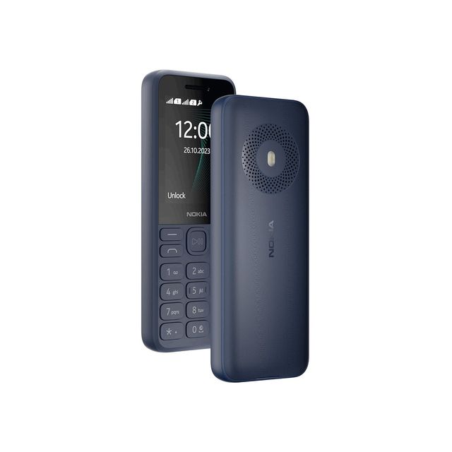 Nokia 130 Music Dual Sim Keypad Mobile | 2.4" Display | 1450mAh Battery | Blue