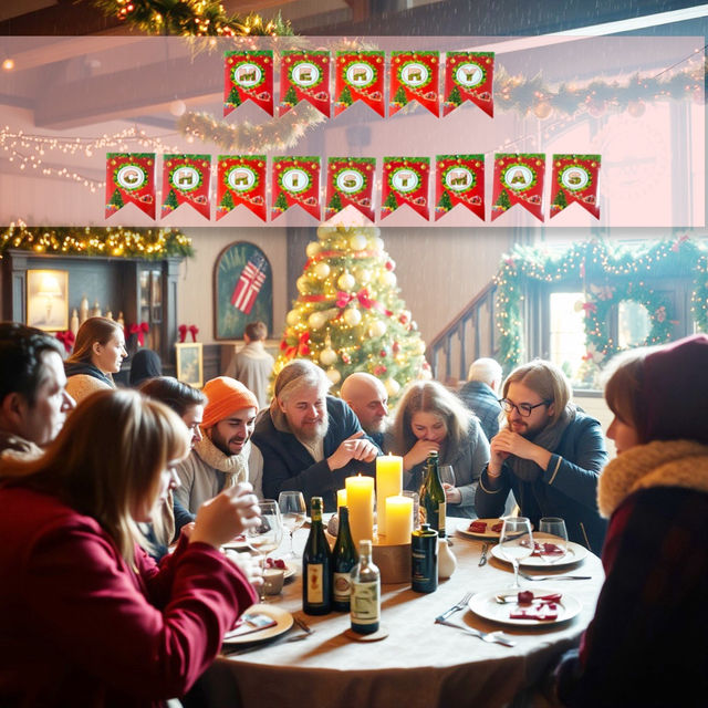 Picfest Merry Christmas Banner