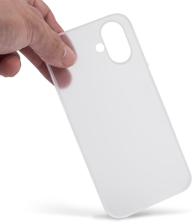 ExpressB for iPhone 16 Case Back Cover Zero Drop Protect Ultra Thin Matte - White
