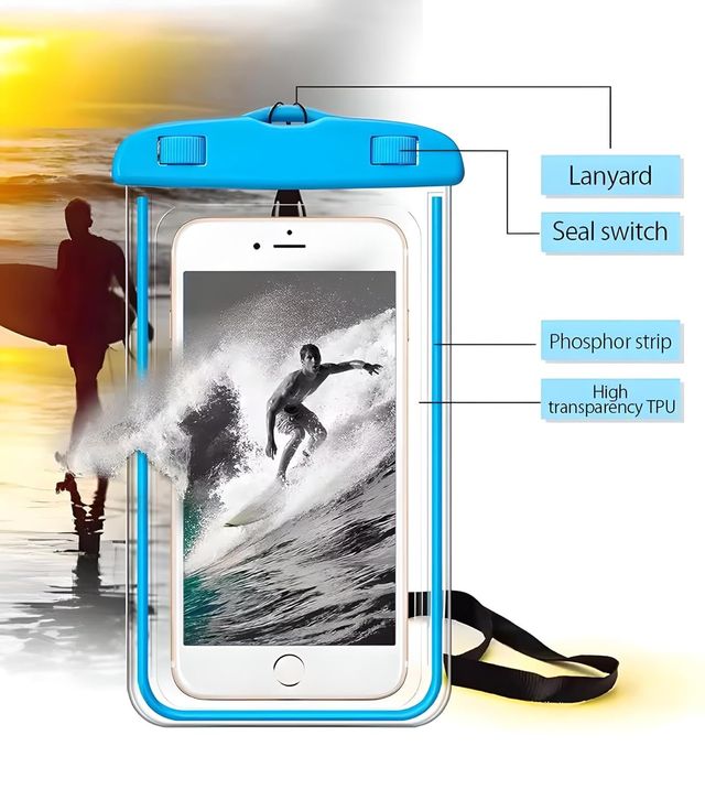 Homez it Waterproof Phone Pouch For Pool And Beach