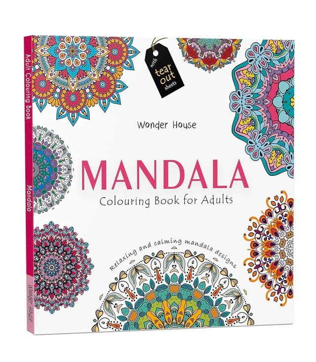 Mandala: Colouring Books For Adults With Tear Out Sheets