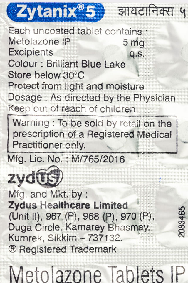 Zytanix 5 Tablet