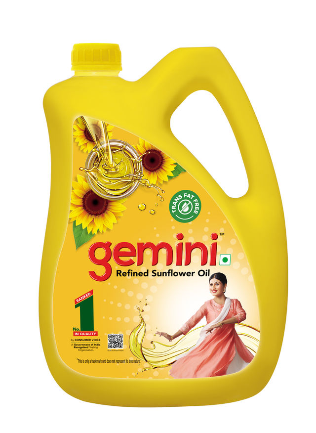 Gemini Refined Sunflower Oil | Jar