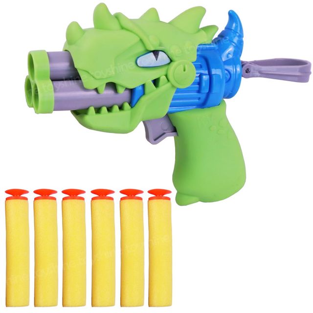 Toyshine Easy To Shoot Foam Bullet Dino Blaster Gun - Assorted | Toy Gun