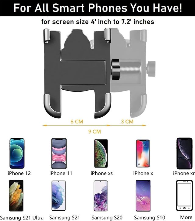 Autoguys B30 Mobile Holder For Bikes Or Bike Mobile Holder For Maps And Gps Navigation