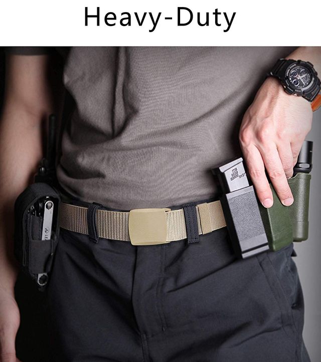 Zoro Men's Nylon Belt | Black and Green - Free Size