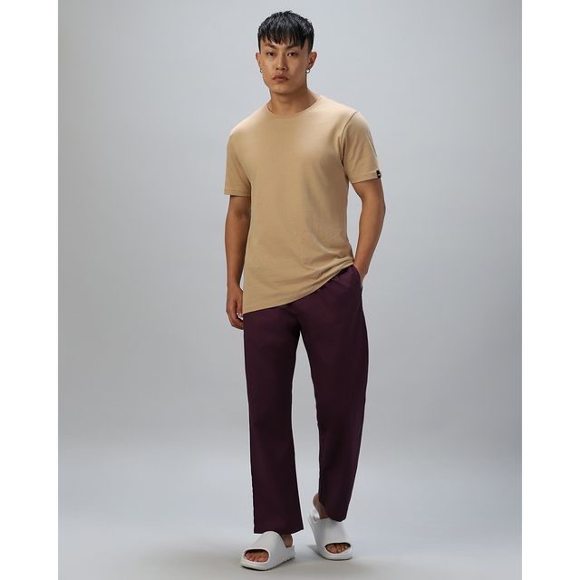 Bewakoof Men's Pyjamas | Maroon | M
