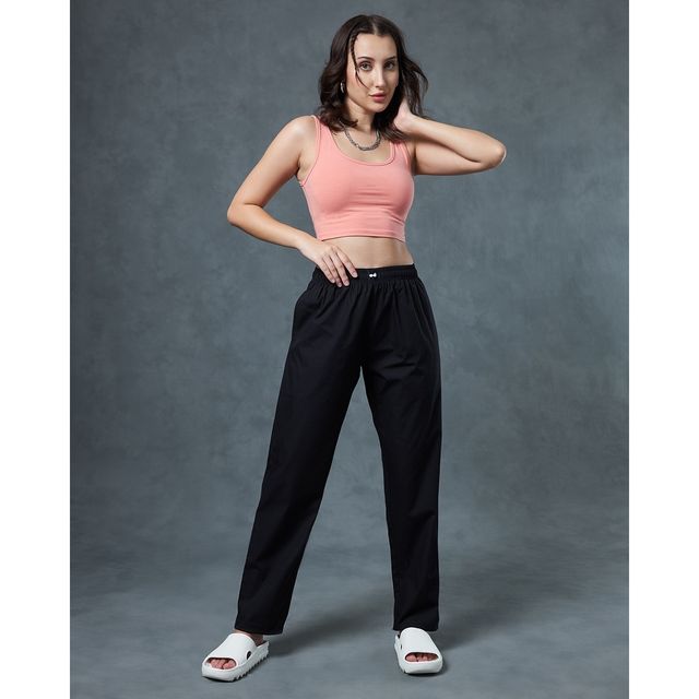 Bewakoof Women's Pyjamas | Black | L