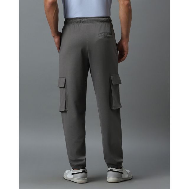 Bewakoof Air 1.0 Men's Oversized Cargo Joggers | Grey | L