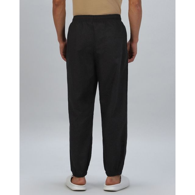 Bewakoof Men's Pyjamas | Black - XL