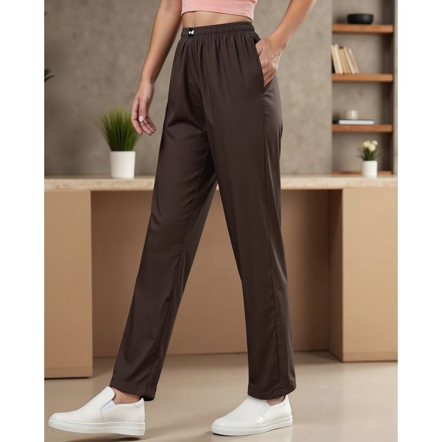 Bewakoof Women's Brown Pyjamas | S