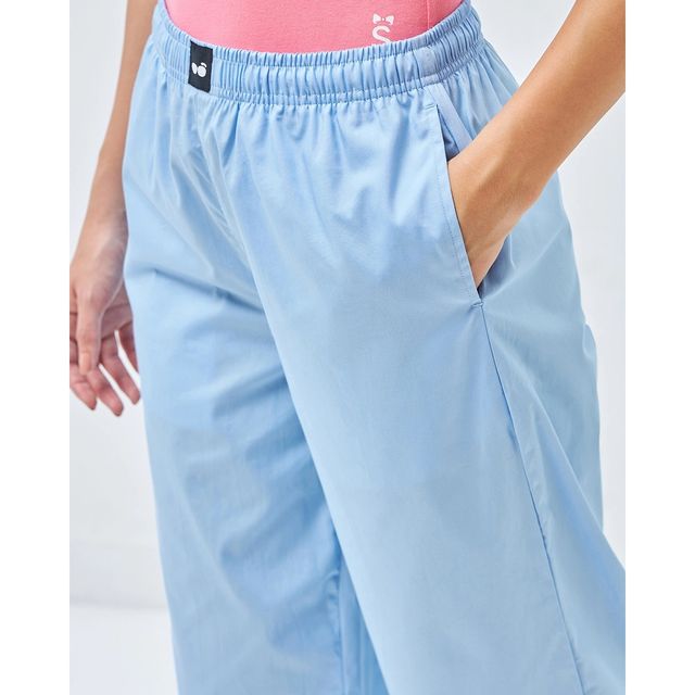 Bewakoof Women's Blue Pyjamas | XL
