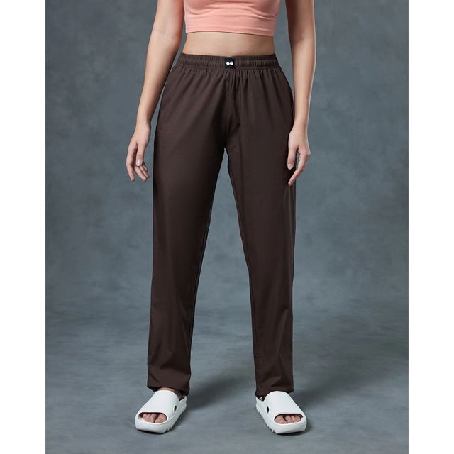 Bewakoof Women's Brown Pyjamas | S