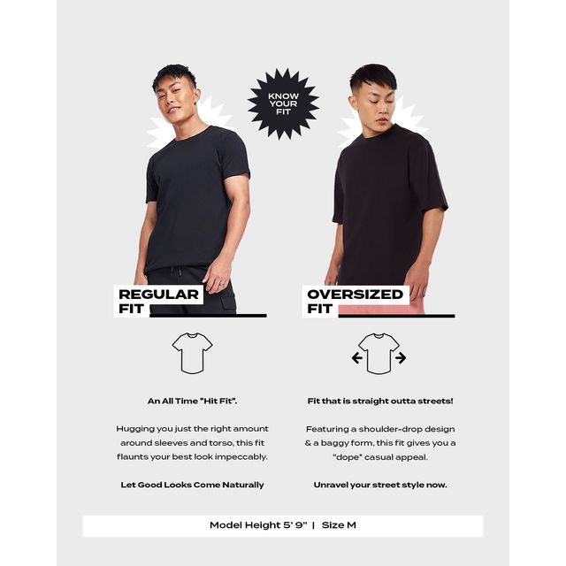 Bewakoof Official Marvel Men's Deadpool Duo Graphic Printed Oversized T-shirt | Black | M