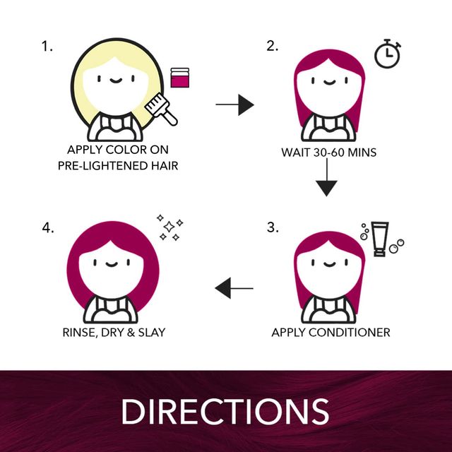 Paradyes Ammonia Free Semi-Permanent Hair Color Jar Only Ruby Wine