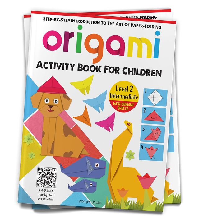 Origami - Step-By-Step Introduction To The Art Of Paper-Folding - Activity Book For Children