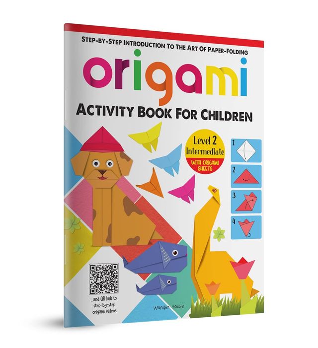 Origami - Step-By-Step Introduction To The Art Of Paper-Folding - Activity Book For Children