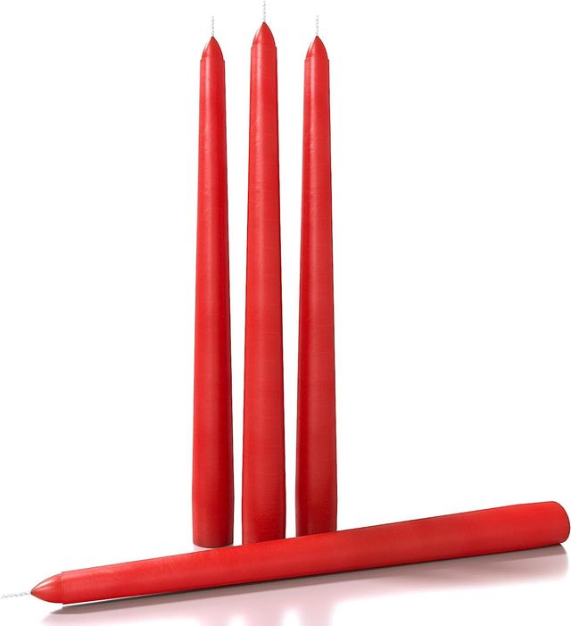 Taper Candles Red