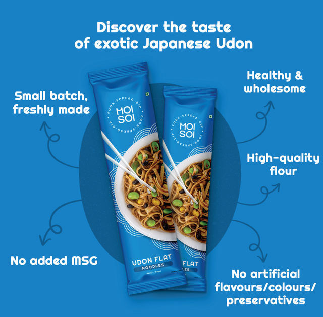 Moi Soi Sichuan Chilli Oil(175gms) & Moi Soi Udon Noodles(150gms) Combo