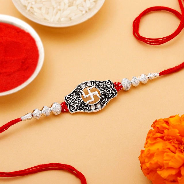 IGP Swastik Rakhi - Auspicious and Traditional