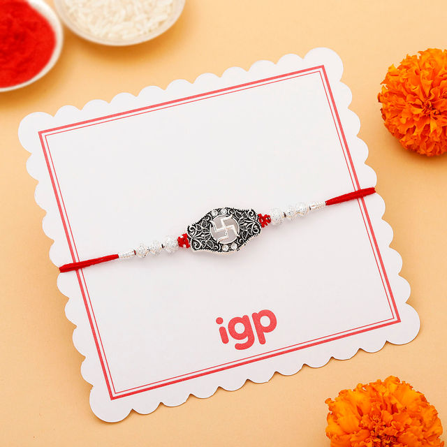 IGP Swastik Rakhi - Auspicious and Traditional