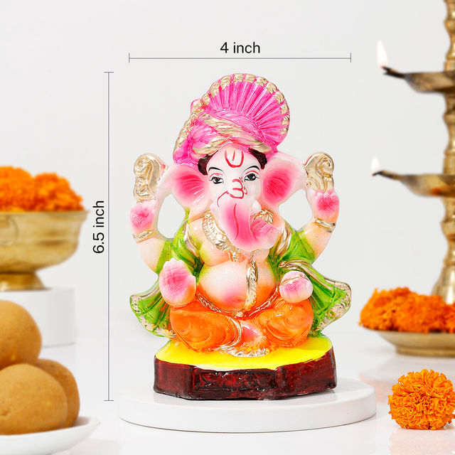  IGP Eco Friendly 6.5 Inch Harmony Ganesha Idol