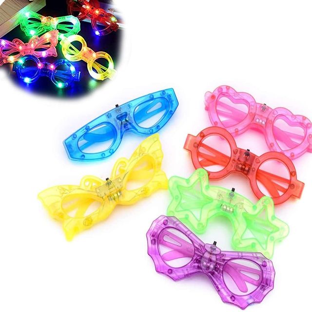 Se7En Led Light Goggles For Party (Colour May Vary)