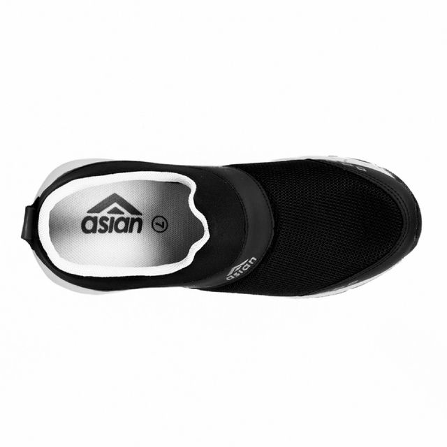 Asian Men s Future-04 Black Walking Shoes | UK-9