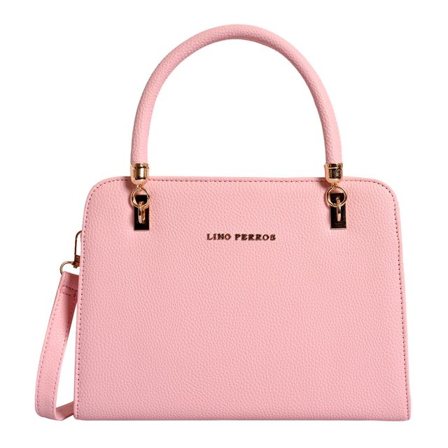 Lino Perros Women's Satchel | LWHB02331 | Pink