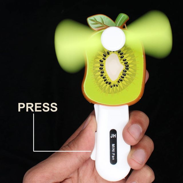 Hand Mini Fan/ Return Gift, Assorted Colour, (Pack Of 5)