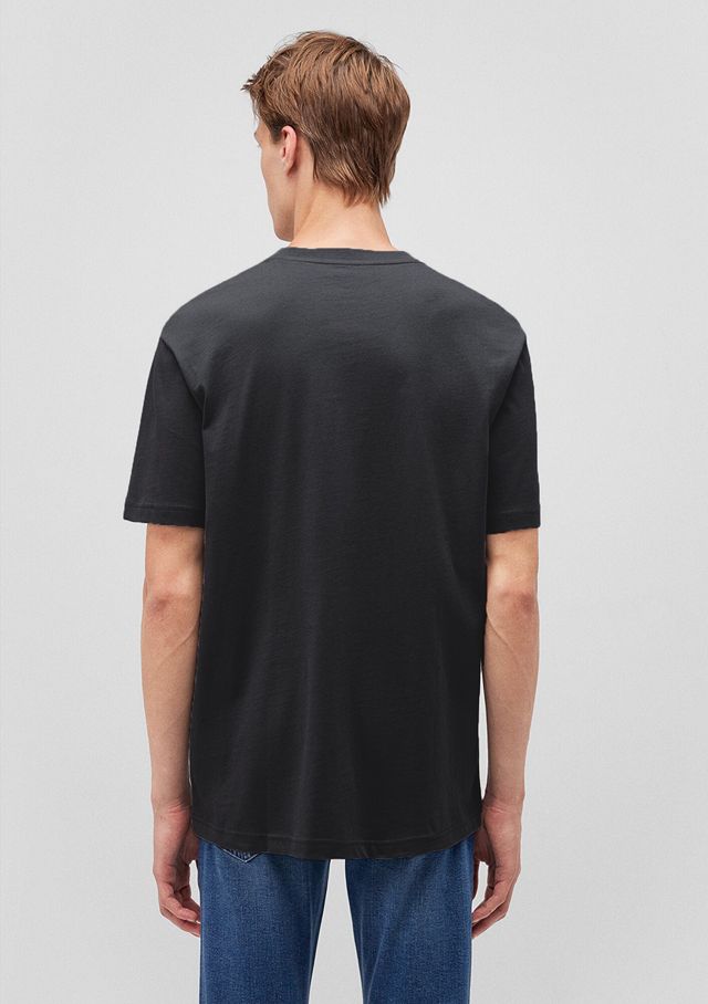 De Tees Men's Half Sleeve T-shirt | MHS-BREATH | Charcoal Grey - M